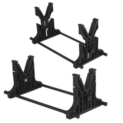 Soporte de tiro doble para airsoft con ajuste de altura