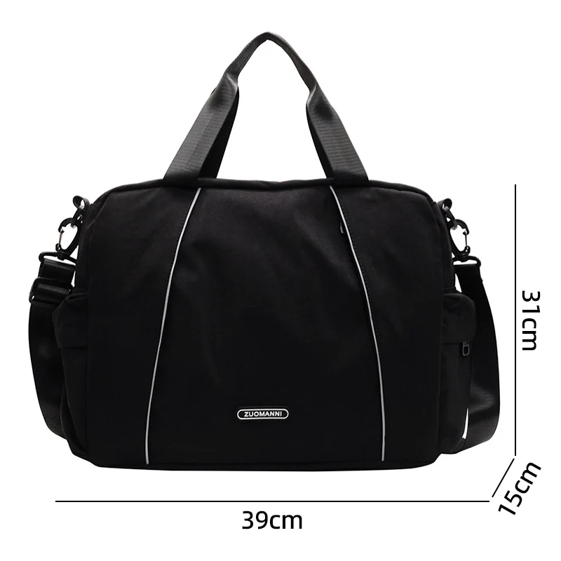 Bolso bandolera táctico lona – Compartimento húmedo-seco - imagen 5