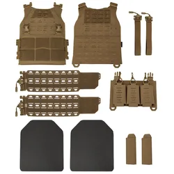 Chaleco táctico modular MOLLE Airsoft de asalto liberación rápida