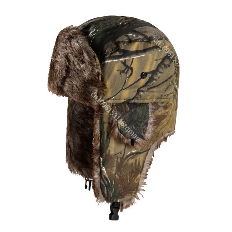 Gorro Lei Feng Camuflaje Unisex Invierno Táctico Caza Outdoor - imagen 5