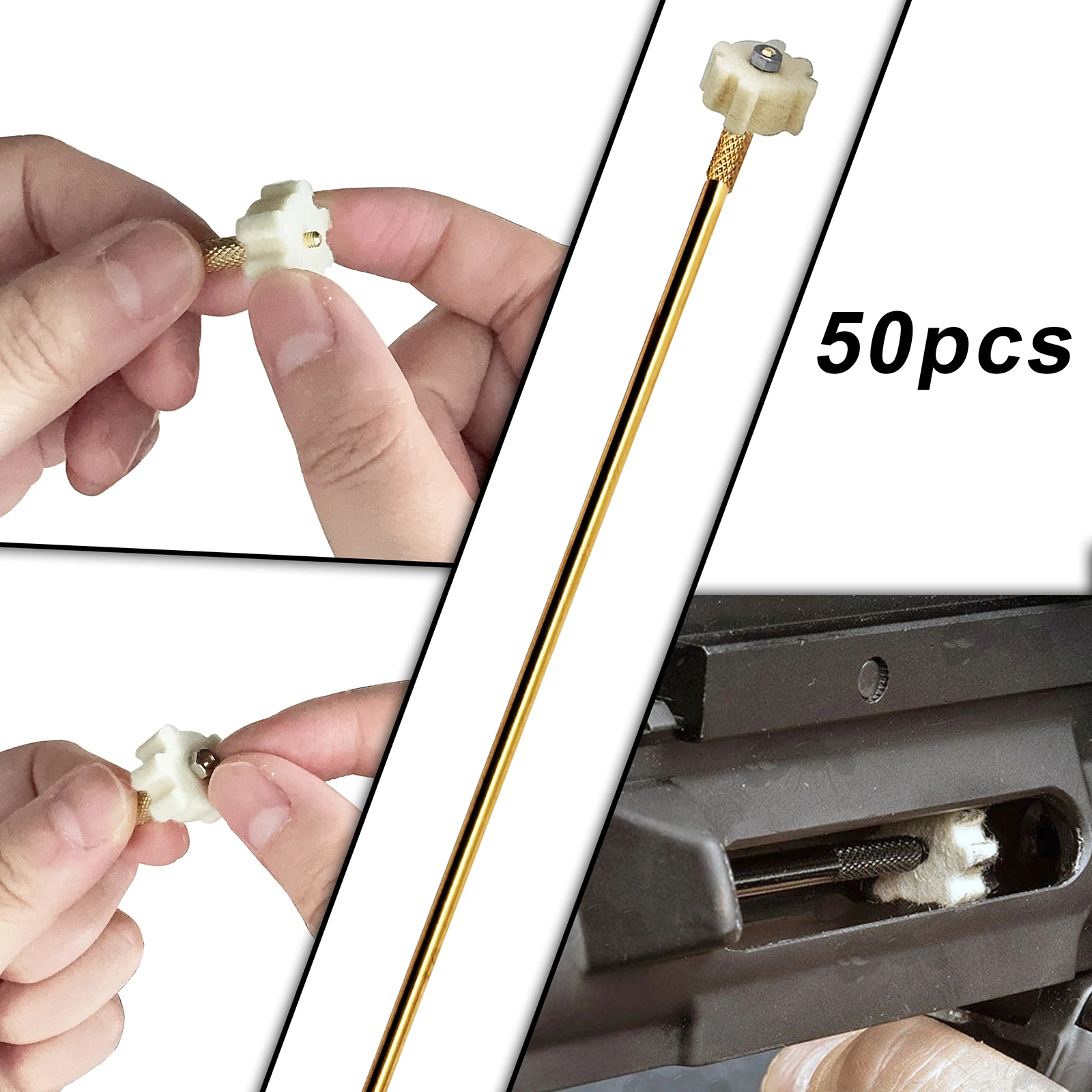 Kit de limpieza con adaptador para varilla estándar