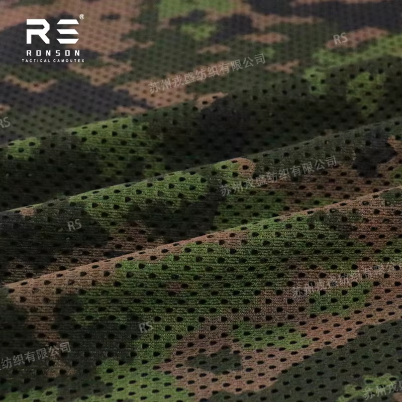 Tela camuflaje táctico tricot malla terreno finlandés - imagen 2