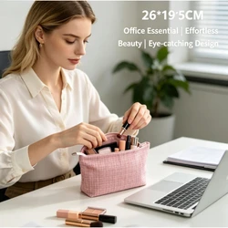 Neceser Grande Estampado Rosas – Organizador Maquillaje Capacidad