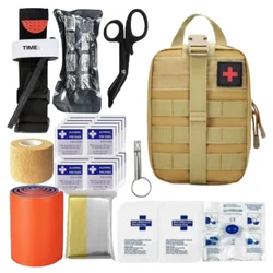 Kit IFAK táctico con torniquete giratorio y vendaje israelí
