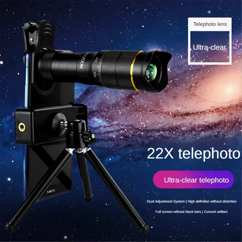 Teleobjetivo móvil HD para camping, senderismo y turismo - imagen 4