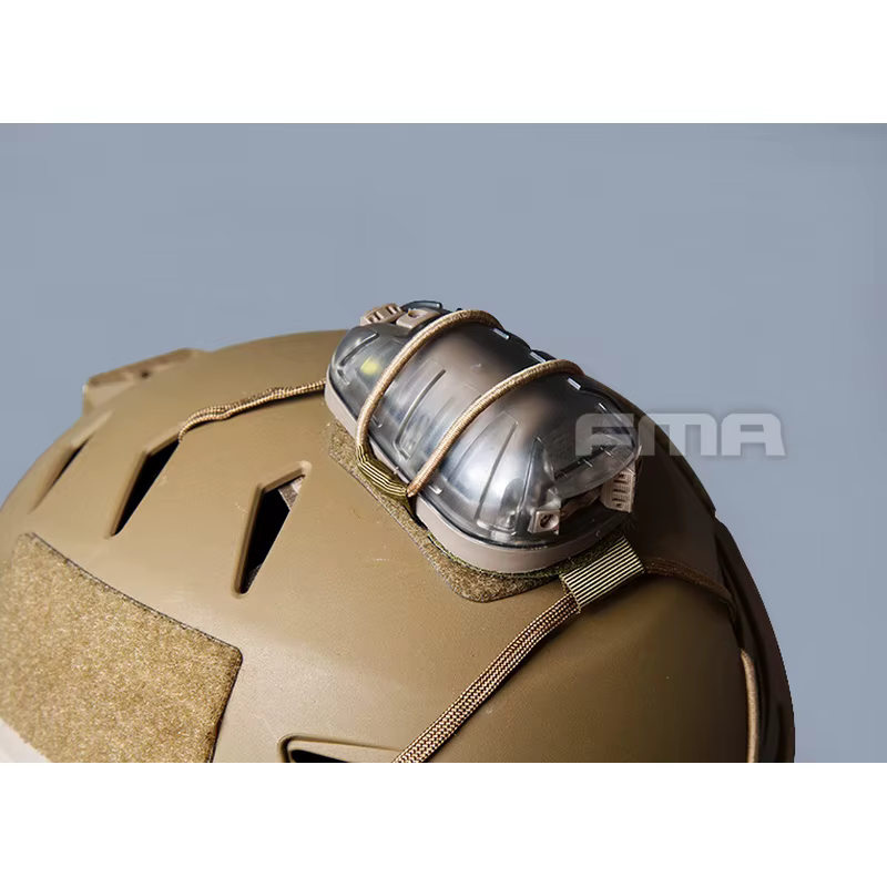 Soporte de luz para casco HEL-STAR 6 con Velcro y elástico - imagen 3