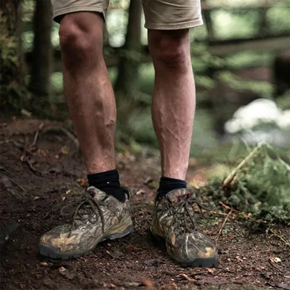 Botas tácticas camuflaje impermeables antideslizantes para senderismo - imagen 3