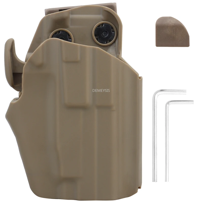 Funda táctica para pistola compacta mano derecha Glock y M&P