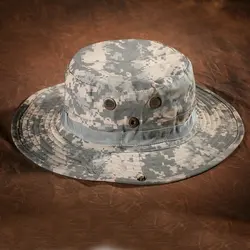 Sombrero Boonie táctico ripstop camuflado para caza y senderismo
