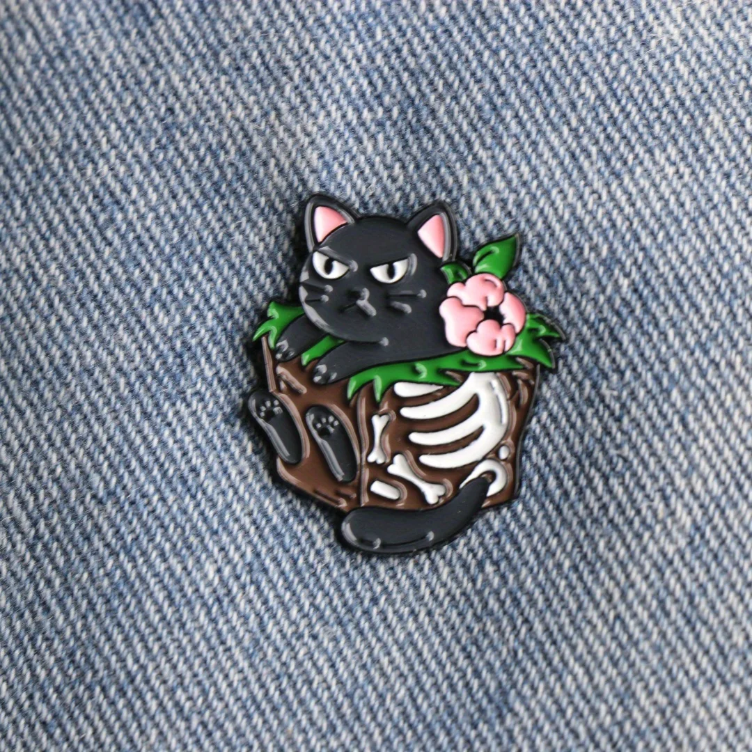 Pin de metal para mochila Halloween, regalo para amigos - imagen 2