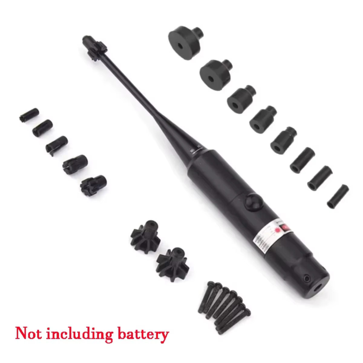 Kit puntero láser rojo táctico rifle con colimador - imagen 2