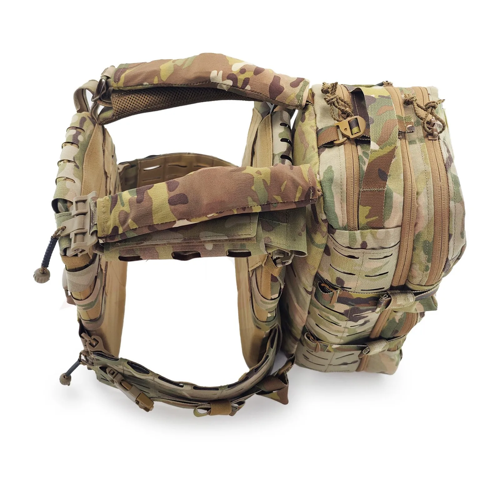 Mochila táctica modular ARC V2, bolsa respaldo para chaleco - imagen 2