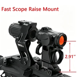 AIM T01/T02: mira de punto rojo 2 MOA con montura rápida Unity