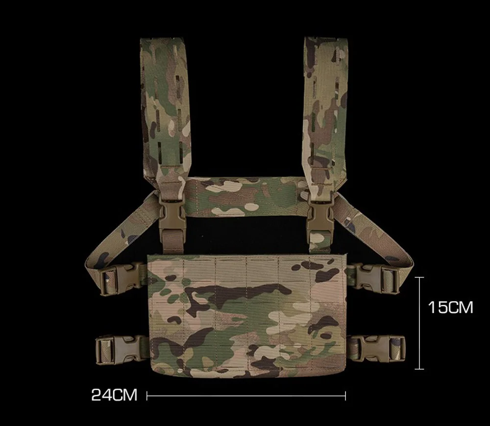 Detalle del sistema MOLLE y la modularidad