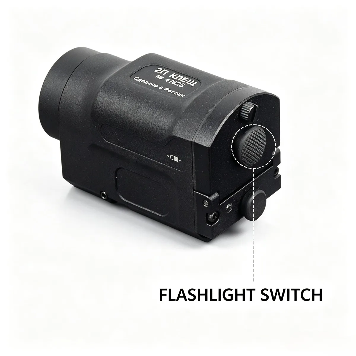 Zenitco GEN2 2U – Linterna táctica LED para riel de 20 mm - imagen 4