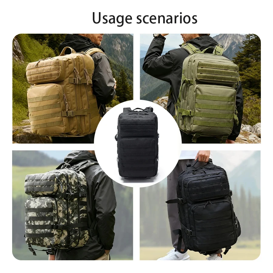 Mochila de senderismo exterior con bolsa para agua - imagen 5