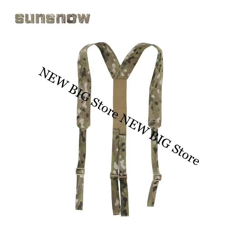 SUNSNOW Arnés táctico MOLLE tipo Y con cinturón y tirantes - imagen 2