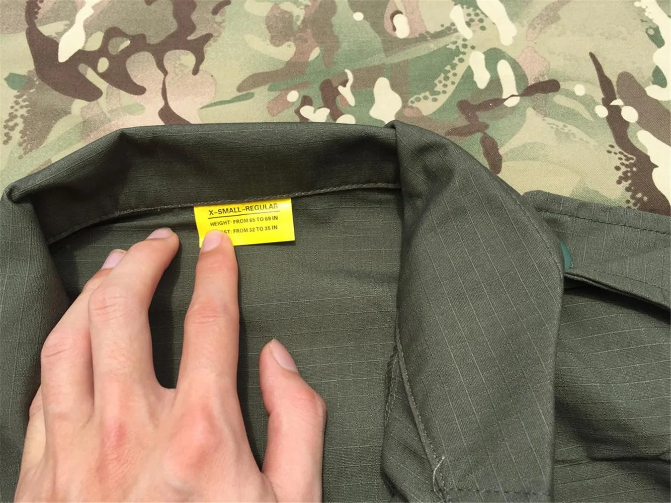 RG Ranger verde Uniforme táctico BDU manga larga y pantalón - imagen 5