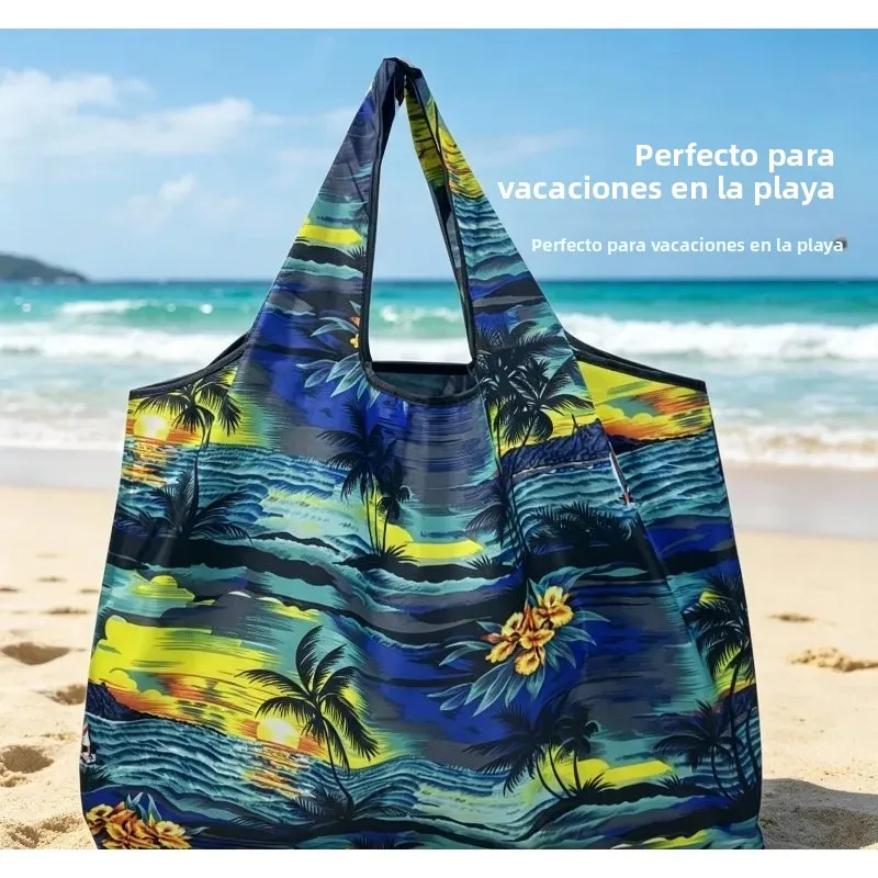 Bolsa plegable táctica de tela Oxford con gran capacidad y estampado - imagen 5