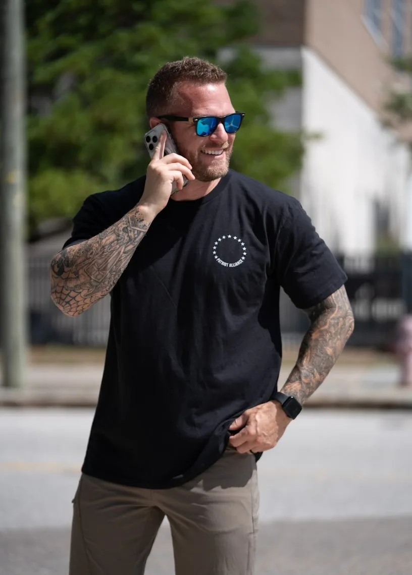 Patriot Alliance Tactical Camiseta táctica Libertad o Muerte - imagen 2