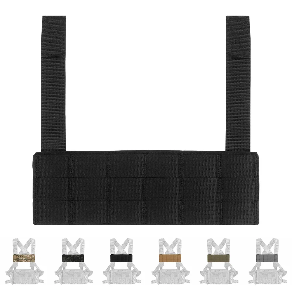 Placa de expansión MOLLE para chest rig porta dispositivos táctico
