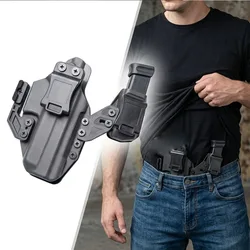 Funda táctica IWB oculta con clip y portacargador para pistola