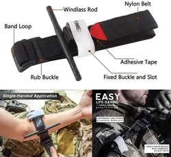 Bolsa médica táctica IFAK modular MOLLE para primeros auxilios