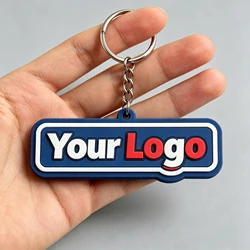 Llavero táctico PVC suave irregular con grabado 3D