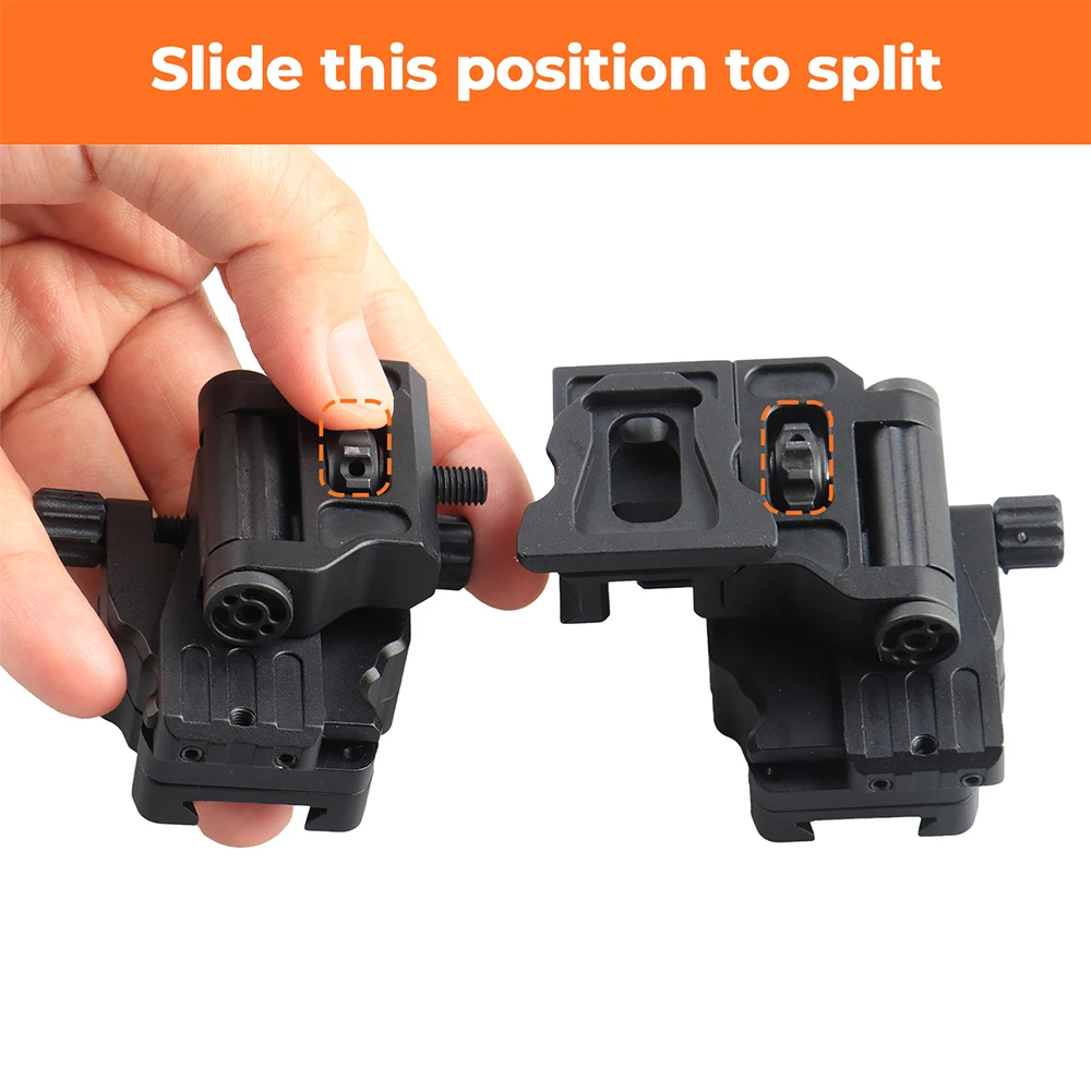 Adaptador de montaje para visor de visión nocturna PVS-14