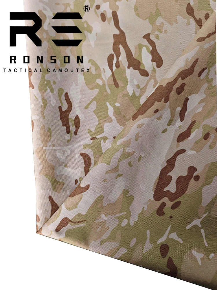 Tela camuflaje táctico desierto Oxford 500D para equipo militar