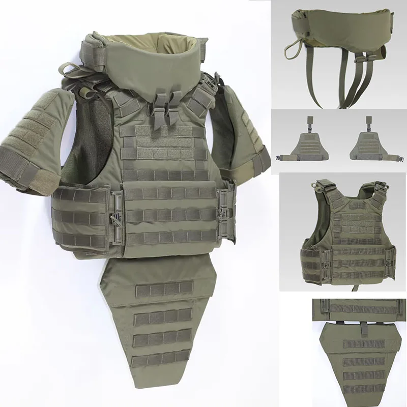 Protector de cuello táctico para chaleco de exterior - imagen 4