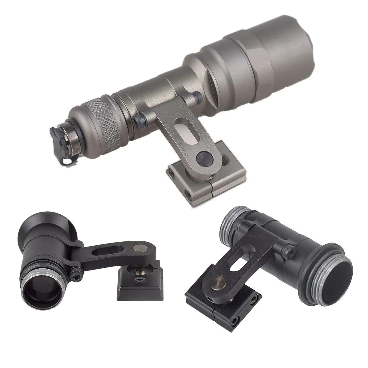 Soporte táctico casco Ops-Core ARC Precision MAX para Surefire M300 - imagen 2