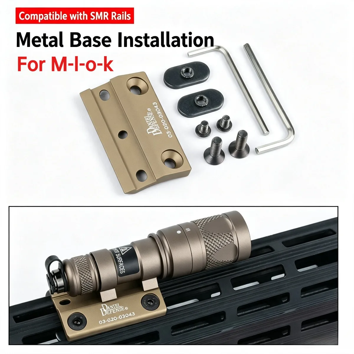 SureFire M300/M600 AXON: Linterna táctica con interruptor remoto - imagen 3