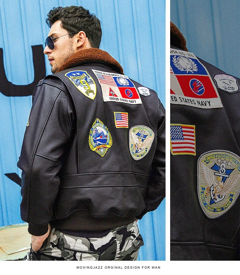 Parche bordado VF-1 Tomcat Maverick para chaqueta táctica - imagen 4
