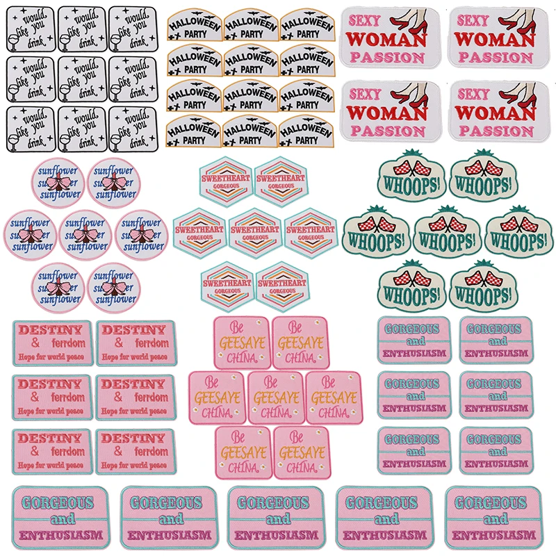 Parches termoadhesivos bordados personalizados – Ropa y sombrero - imagen 5