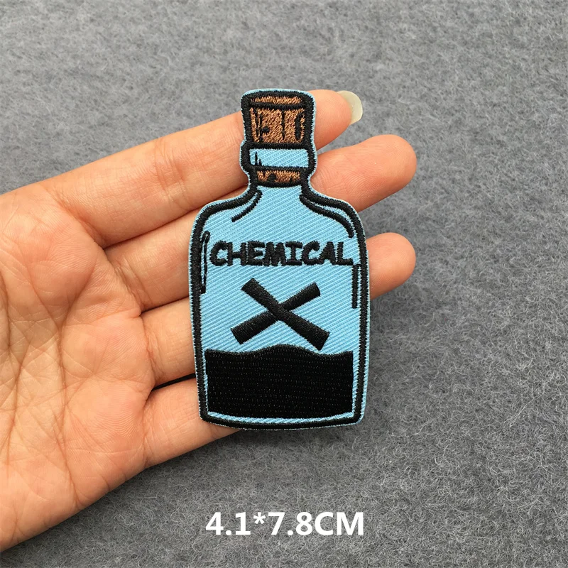Parche bordado para mochila – Fijación termoadhesiva resistente - imagen 3