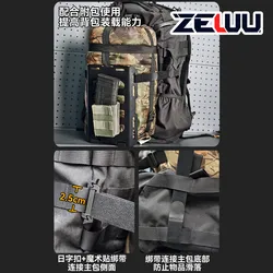 Placa de expansión MOLLE rígida para mochila táctica de montañismo