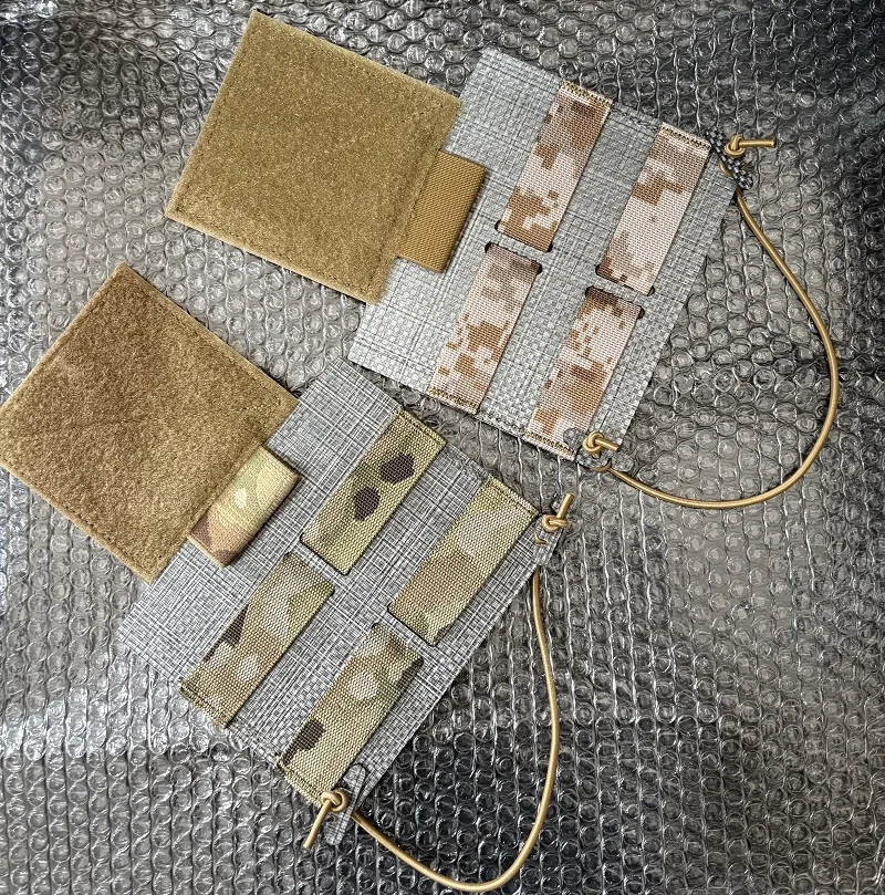 Placa balística en T para portaplacas con sistema MOLLE pecho - imagen 2