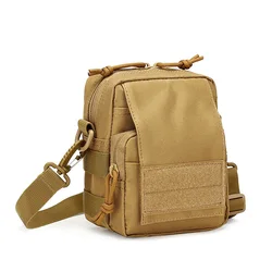 Bolsa MOLLE impermeable de nylon para bandolera táctica y viaje
