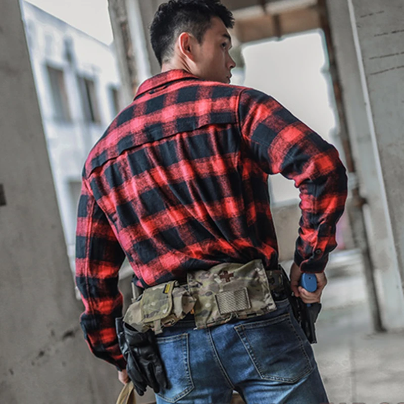 Emersongear Blue Label Longicorn camiseta táctica de franela ergonómica - imagen 4