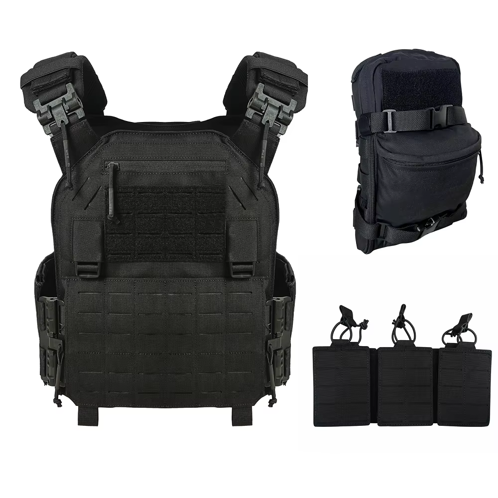 Chaleco táctico UT-ZH02 liberación rápida con hidratador MOLLE - imagen 5