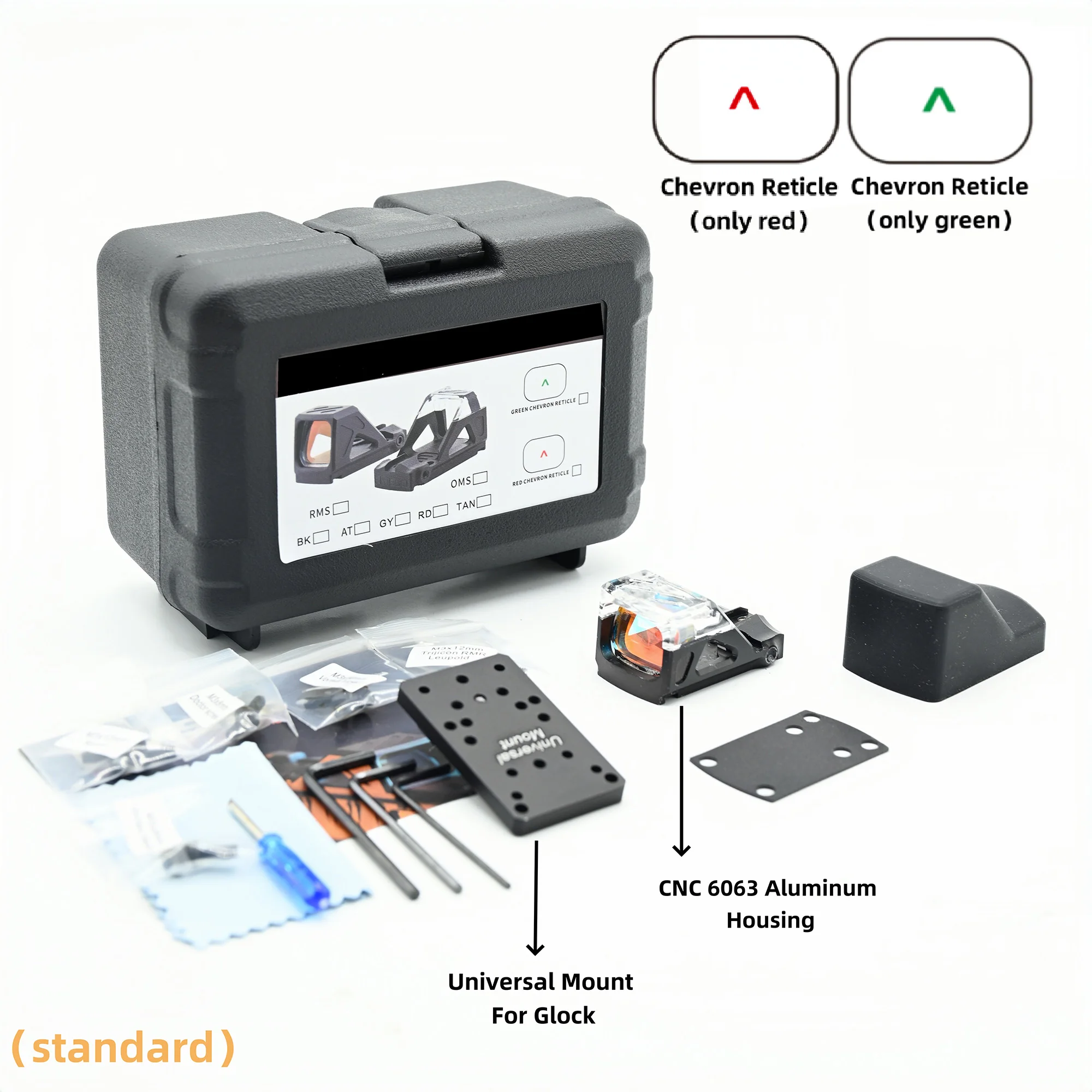 Mira punto rojo compacta con colimador automático fotosensible - imagen 4