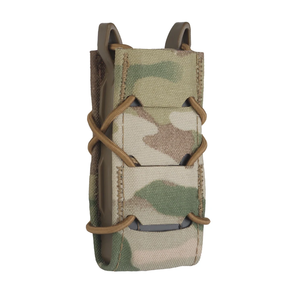 Funda cargadores 9mm MOLLE extracción rápida – Camuflaje Tiger Stripe - imagen 4