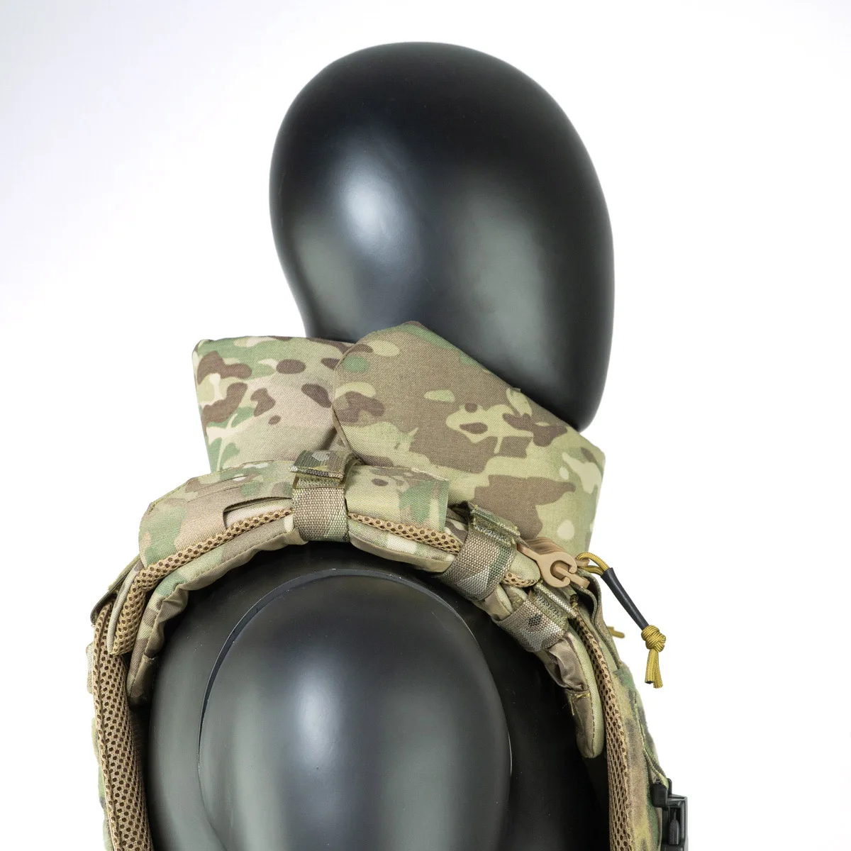 Protector de cuello táctico ajustable para Airsoft y caza outdoor - imagen 2