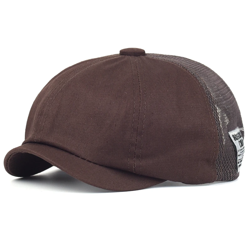 Gorra de malla transpirable de verano octogonal estilo Peaky - imagen 2