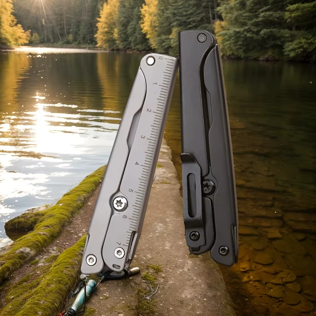 Tijeras tácticas plegables MOLLE – Supervivencia y outdoor - imagen 2