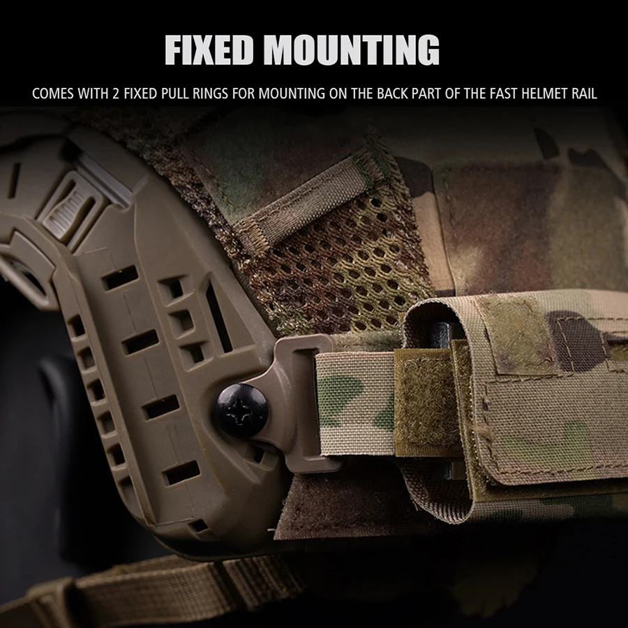 Bolsa contrapeso NVG para casco táctico, airsoft - imagen 2