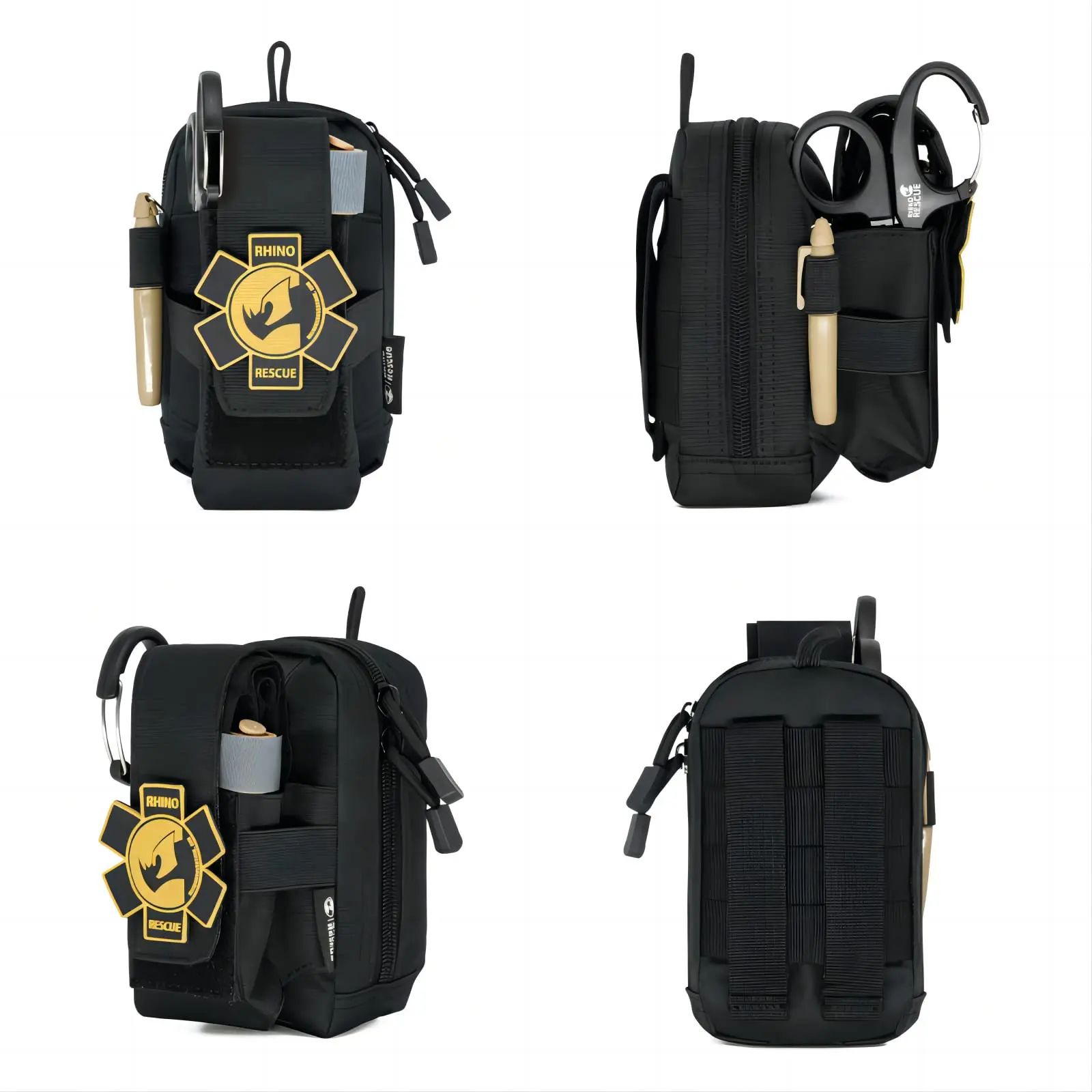 RHINO RESCUE EDC IFAK Kit primeros auxilios Molle con torniquete - imagen 2