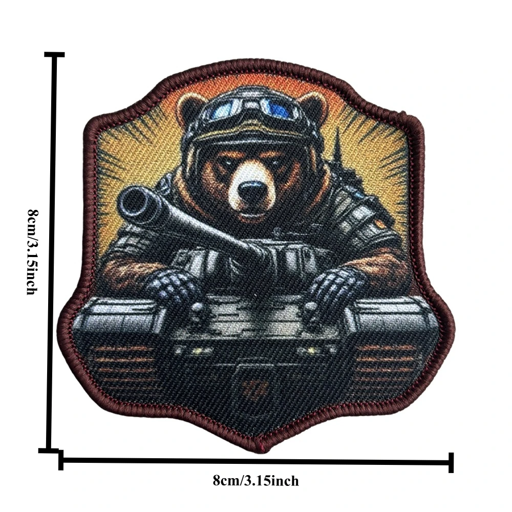 Insignia de moral tejida para personalizar mochila y equipamiento