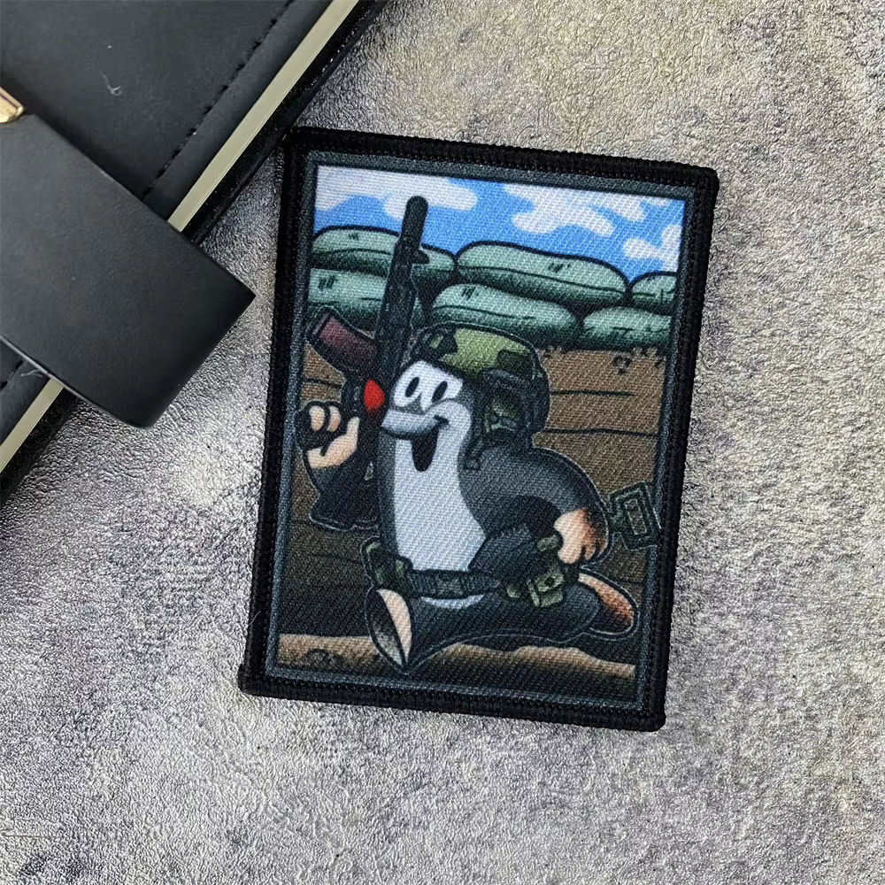Mole Krtek parches tácticos de insignia - moral operador Velcro - imagen 4